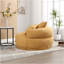 Canapé simple en chenille éponge, sans assemblage requis, fauteuil-lit moderne pour salon, chambre à coucher, salon et salle de projection-1605417217