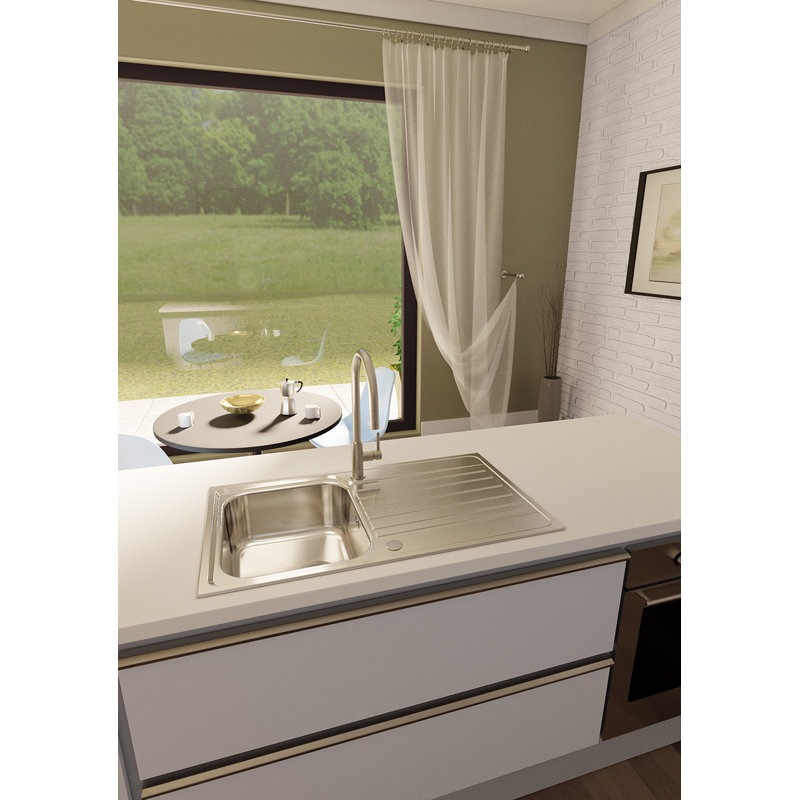 Abode Designs Althia Pull Out Kitchen Faucet, Brushed Nickel
