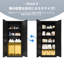 Armoire de rangement verrouillable en acier 70,86 po, 4 tablettes réglables, porte double, noir