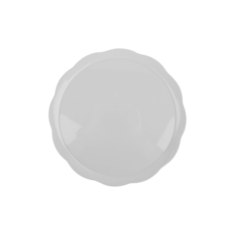 GET ML-114-W, présentoir rond pour service alimentaire, 11,5 po, blanc