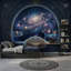 Papier peint galaxie spirale, champ d'étoiles, astronomie, murale-900147912-900147927