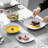24 Piece Porcelain China Dinnerware Set - Service for 6-878853696