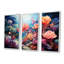 «Realistic Underwater Coral Garden I», art mural corail-1191758941-1191759011