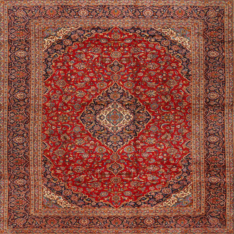 Charmonique Oriental Indoor Rug, Square 8'