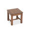 Tabouret d'appoint en bois d'acacia massif-393479274