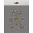 Lorraine Solid Brass 6-Light Chandelier