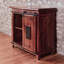 Solid Mango Wood Industrial Sideboard Cabinet – Fully Assembled Rustic Storage Unit With Sliding Barn Door, Drawers & Shelving – Wooden Buffet Console For Dining Room, Living Room & Hallway – No Veneer