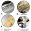 Weston - Art abstrait rond en métal-109670857