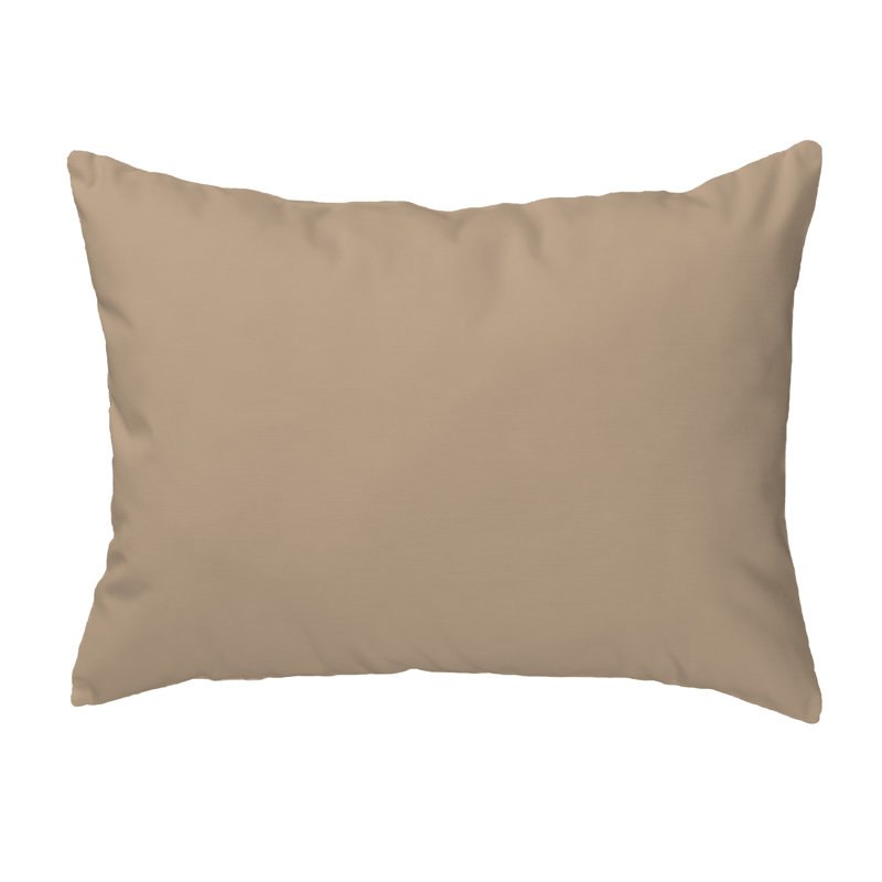 Housse et insert de coussin décoratif rectangulaire en polyester pour l'extérieur, H 11 po x l 14 po