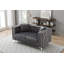 Causeuse en velours Lyon-104851460