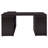 Tona Cappuccino 3-Drawer L-Shape Computer Desk-1246095494