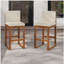 Tabouret de bar d'extérieur en bois d'acacia (ensemble de 2)-572026252