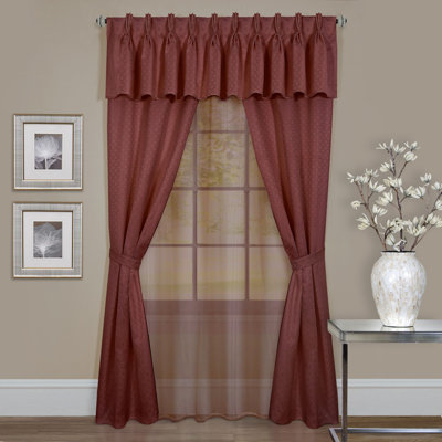 Semi Sheer Curtain Single Panel