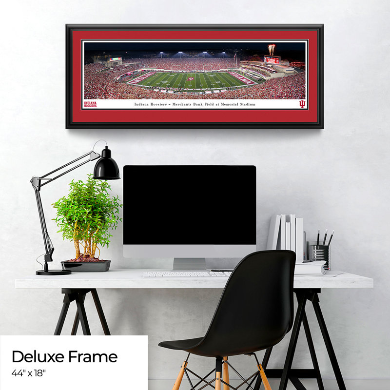 Indiana Hoosier Football - Deluxe Frame