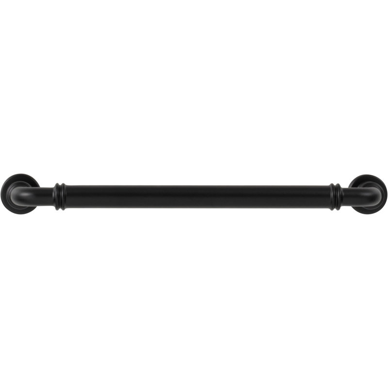 Cranford Bar Pull, Flat Black, 7 9/16" Center to Center