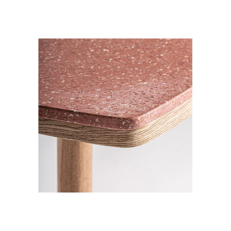 Square Dining Table, Red