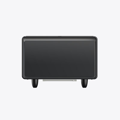 Modern Smart Side Table with Built-in Fridge, Wireless Charging, Temperature Control by Orren Ellis