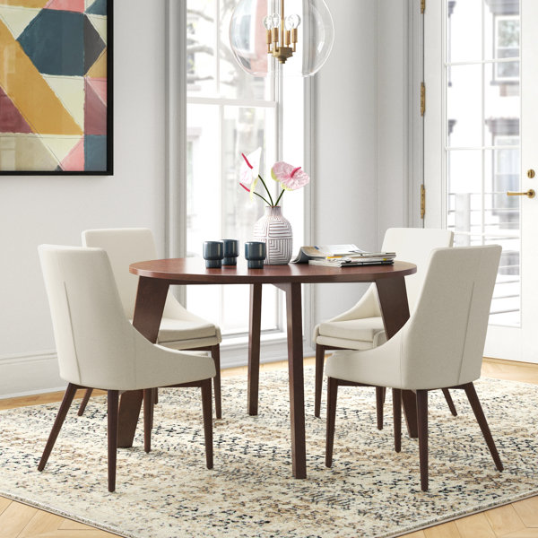 Corrigan Studio® Leonitus 5 Piece Dining Set & Reviews | Wayfair