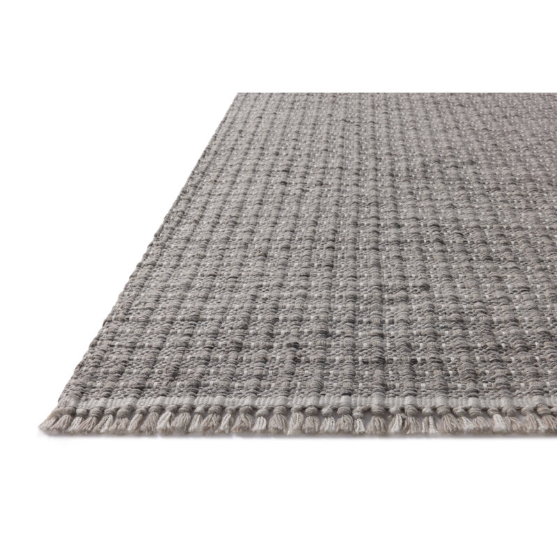 Ebern Designs Manado Smoke Area Rug, Rectangle 2'3" x 3'9"