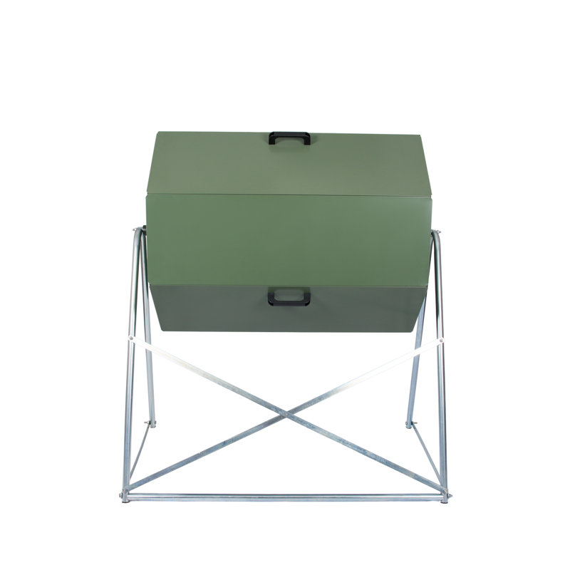 Jora Tumbler Composter, 50" H x 44" W x 28" D
