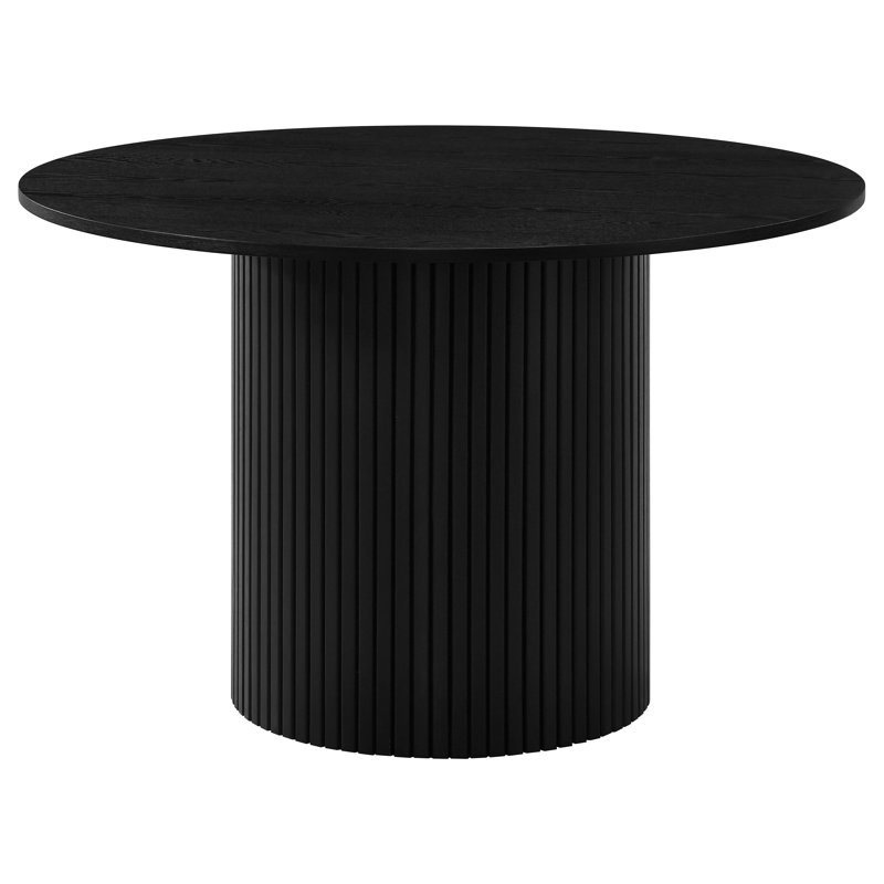 Table de salle à manger Hamlyn, Noir