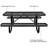 Expanded Metal Rectangular Picnic Table-2000380759