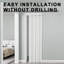 80“ Panelled PVC/Vinyl Accordion Door