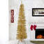 National Tree Company Champagne Gold Tinsel Tree-1129618725