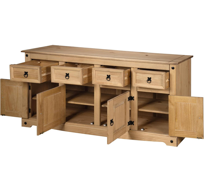 Aticus 164cm Solid Wood Sideboard