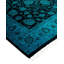 Tapis unique noué à la main Holsworth - bleu
