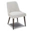 Chaise d'appoint rembourrée en bois massif Bremment-751653722