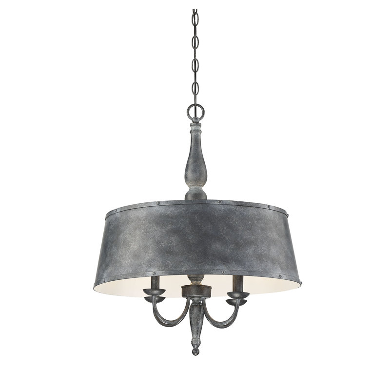 Lustree tambour 4 lumières Wurth