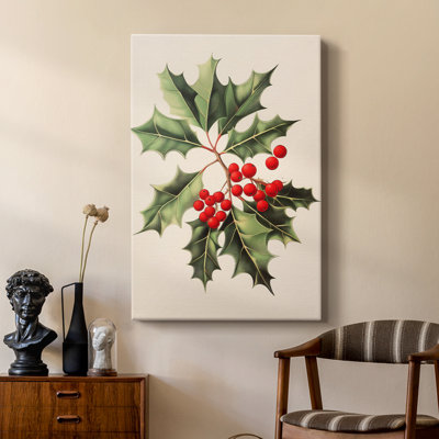Christmas Holiday Art -Series 2-CCXLVI -Custom Wrapped Gallery Cavas