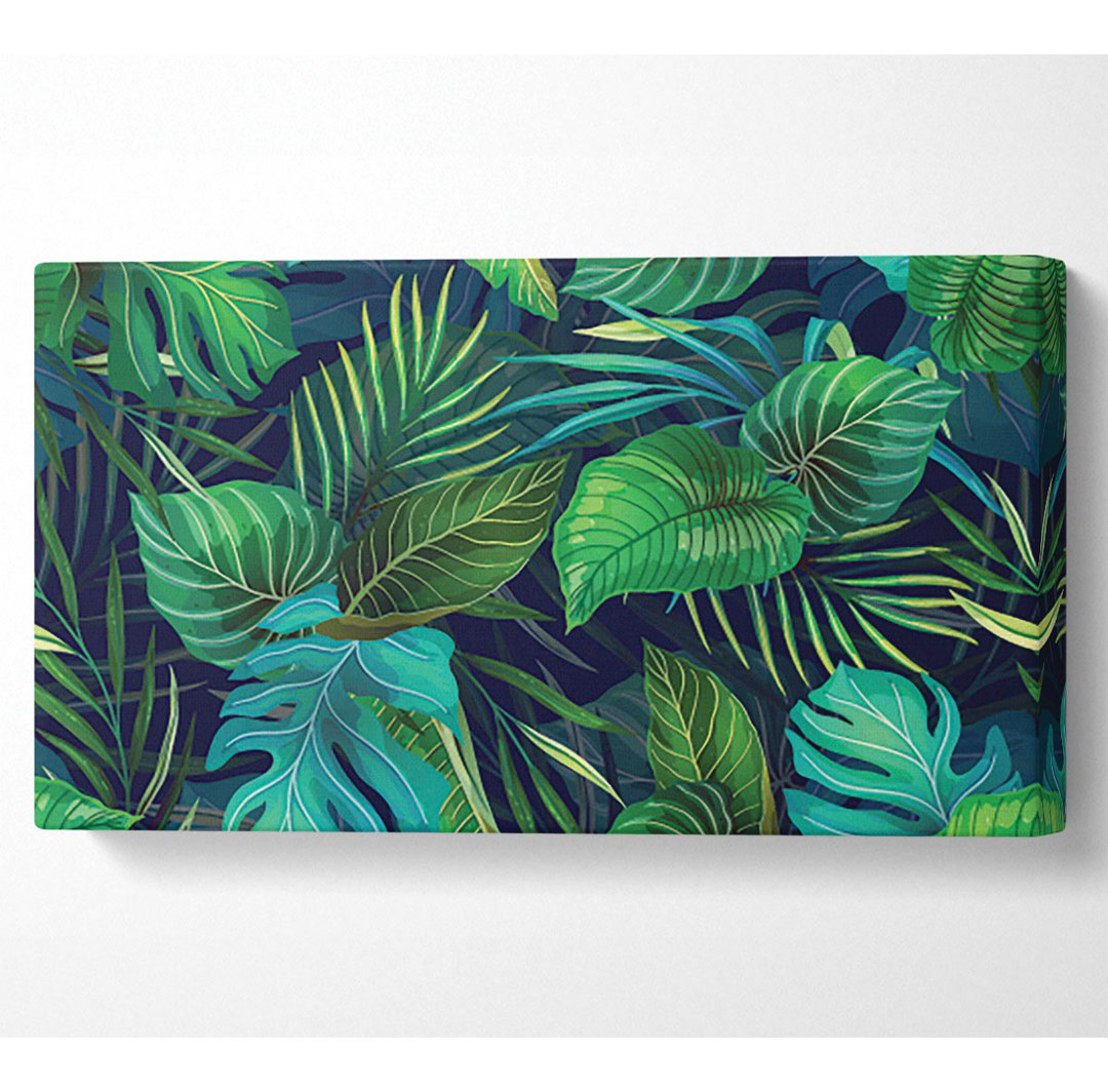 Akwasi The Jungle Foliage - Kunstdrucke auf Leinwand