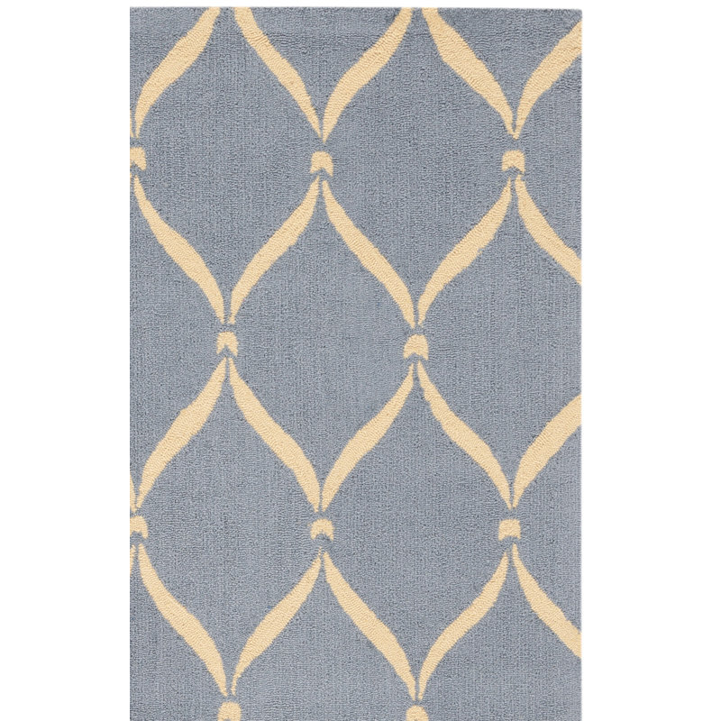 Wurster Hand Hooked Performance Chevron Rug, Runner 2'3" x 8'