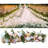 3.3ft Artificial Rose Garland Silk Flowers Vines Wedding Arch Party DIY Decor