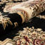 Timeless Traditional Tufted Black/Beige Rug-439271701