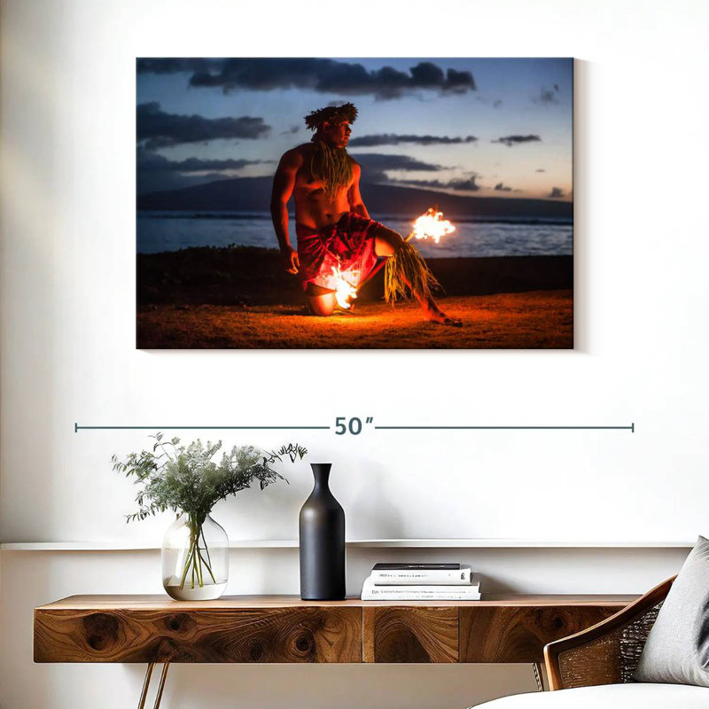Leisha Fire Dancer In Hawaii