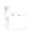 Toilette 1 pièce TOTO Aurora 1G WASHLET + 1 pièce GPA avec gabarit allongé universel et 1 pièce GPF, blanc - MR6864736CUFG