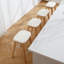 Ensemble de 4 tabourets de bar 26 po en bois massif sans dossier 26 po-676556595-674593789