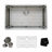 KRAUS Standart Pro Undermount 16 Gauge Stainless Steel Bar Kitchen Sink-98155498-115596828