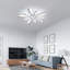 Dimmable 5-Light LED Flush Mount Ceiling Light