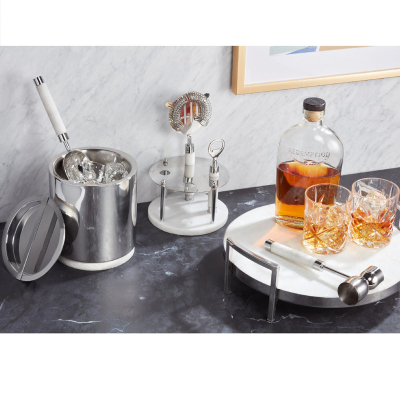 Ensemble d'outils de bar en marbre Roman