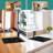 9 L Kitchen Sink RV Sink With A Foldable Tap Inside-101898835