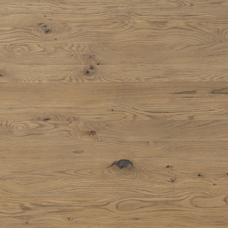 Noeline Solid Oak Dining Table, Resawn Worn