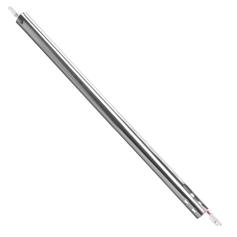 Ceiling Fan Extension Downrod-Exclusive, 18" H x 0.8125" W x 0.8125" D, Silver