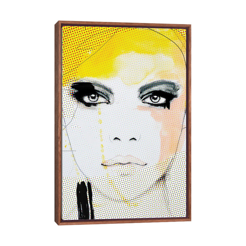 Ruse by Leigh Viner - Print on Canvas, Classic Brown Wood Framed, 66.04 cm H x 45.72 cm W
