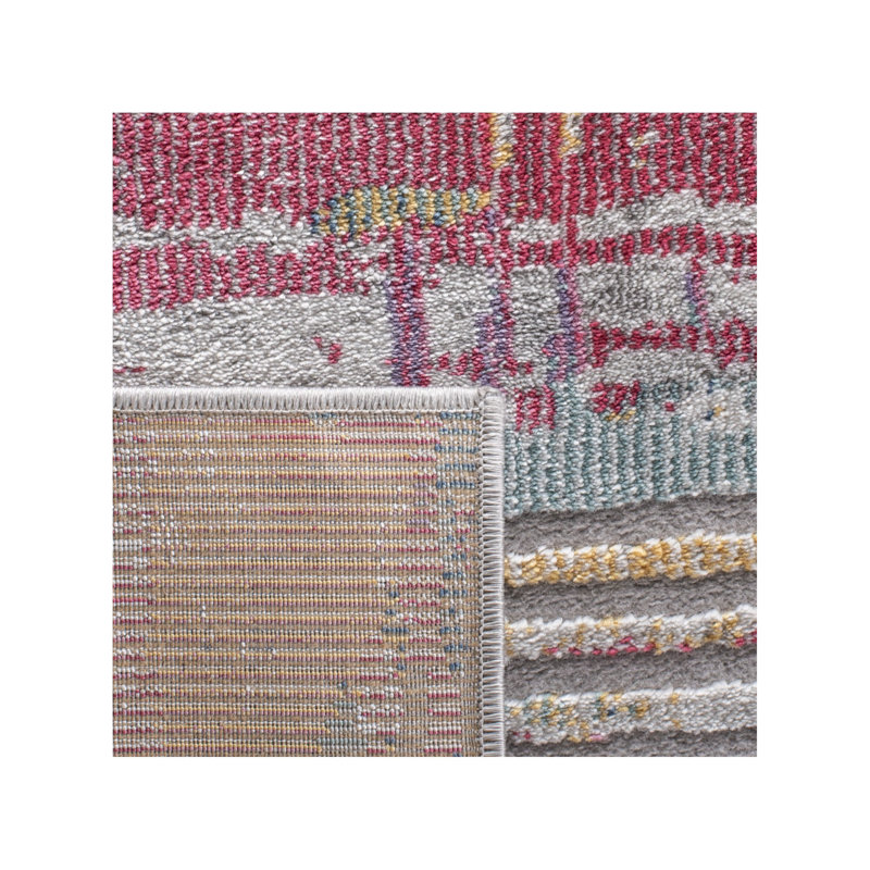 Porcello 900 Performance Abstract Rug, Square 6'7"