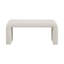 Banc Boucle crème l 42 po