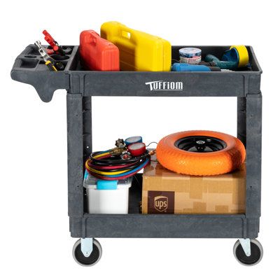 33.5'' H x 40.7'' W Utility Cart with Wheels